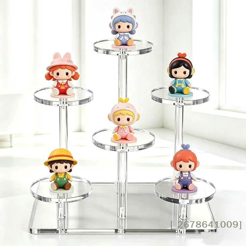 ⚑Large Special Display Model Stand Acrylic Model Shelf For Product Showcase Self-Assembled Acrylic Display Stand