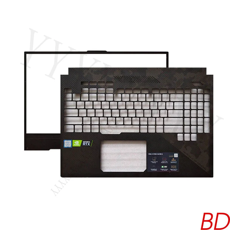 Y+  For ASUS ROG SCAR II GL504 GL504GS Screen Frame Palmrest Cover B/C Shell