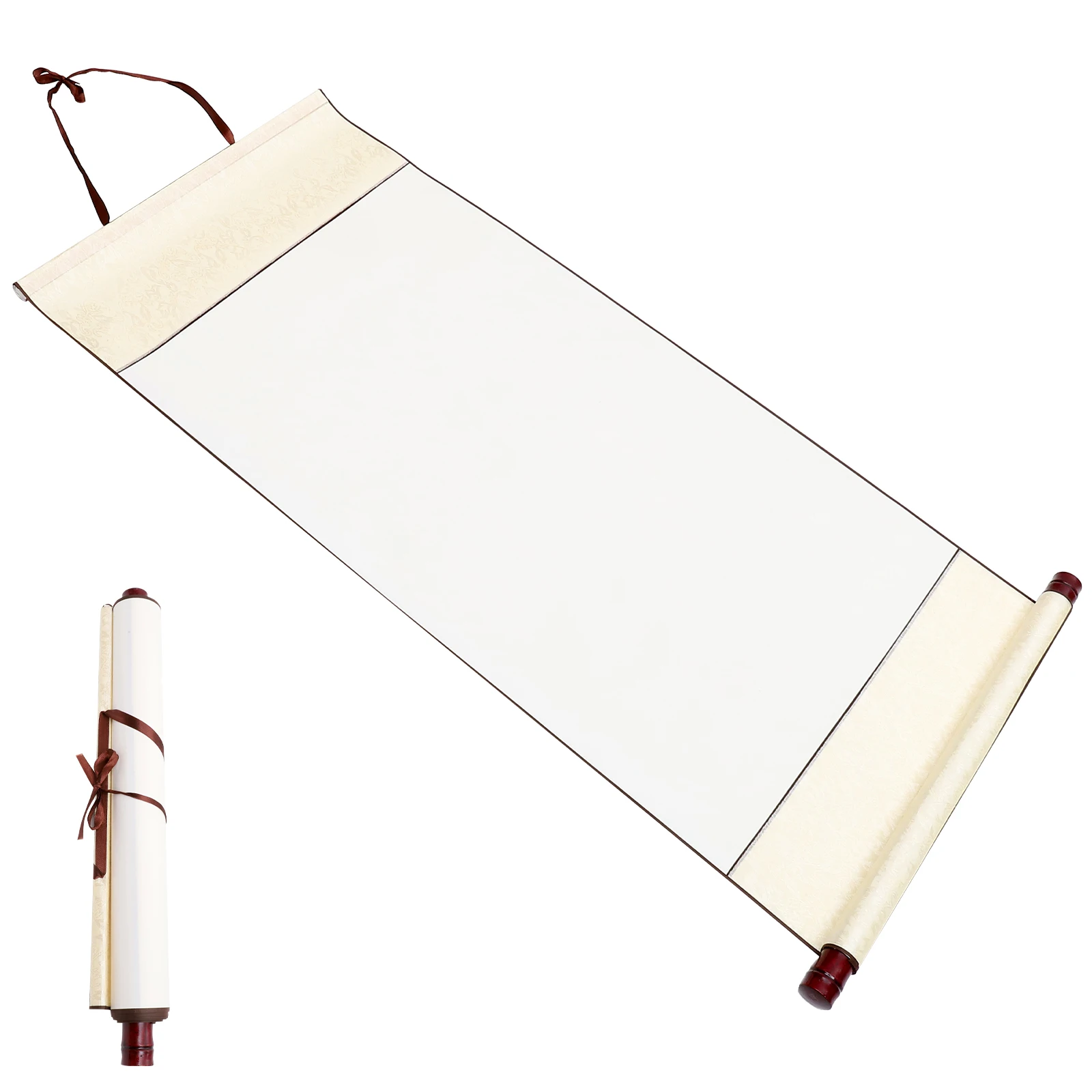 

Blank Calligraphy Paper 40x90 Calligraphy Scroll White Chinese Painting Rolls Kids Home Office Supplies Practice