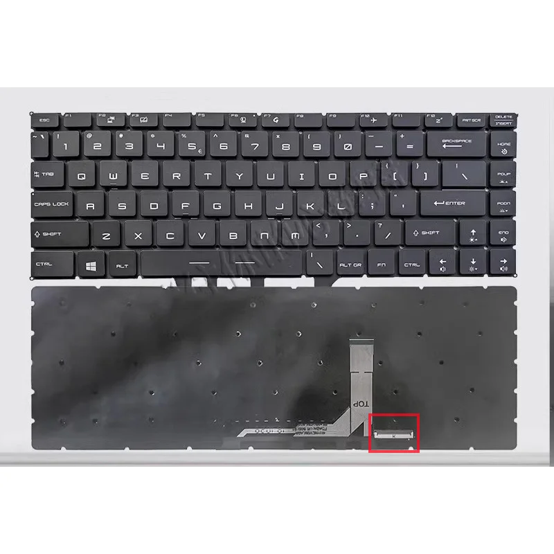 LL+ New FOR MSI GS65 Stealth 9SD 9SE 9SF 9SG 9SX With Per-Key RGB Backlit US Keyboard