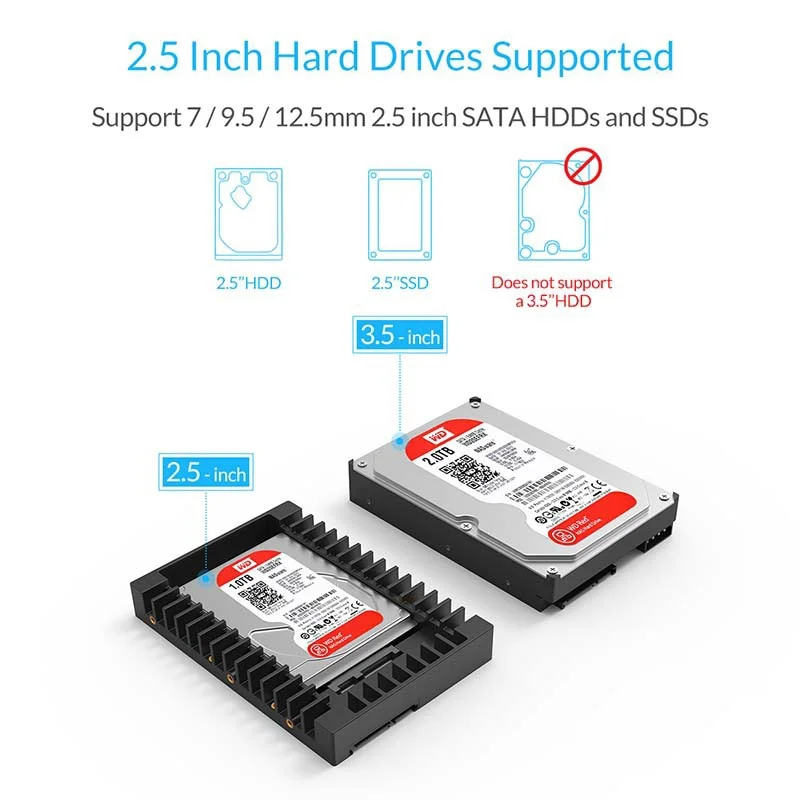 ORICO HDD Enclosure 2.5 to 3.5