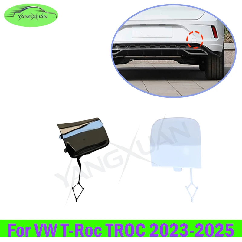 Front/Rear Bumper Tow Hook Cover Cap For VW T-Roc TROC 2023-2025