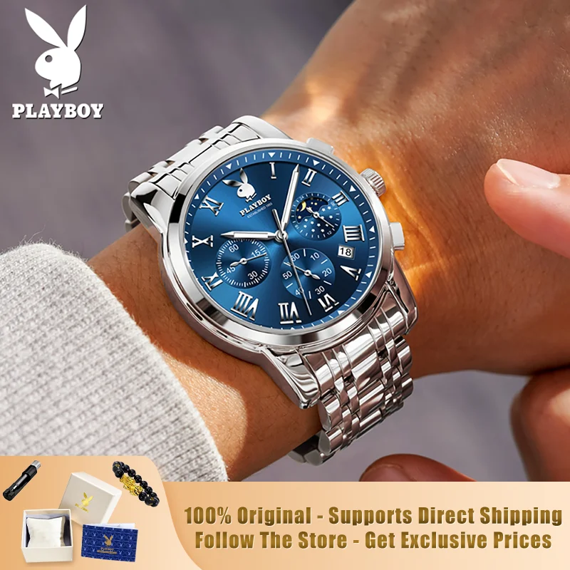 Smartwatch Watches Brands For Men - PLAYBOY 3026 Oryginalne, autentyczne zegarki męskie
