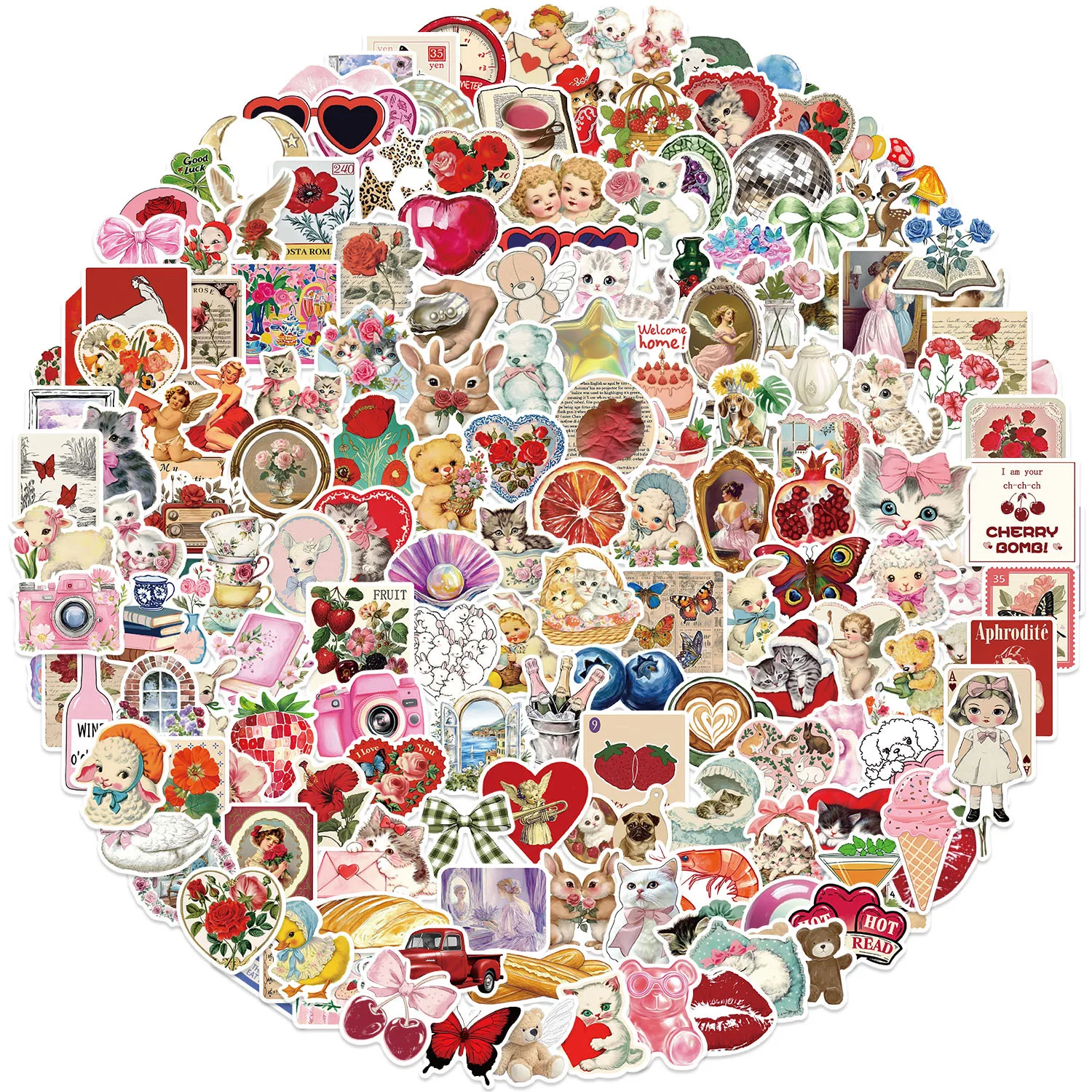 200Pcs Aesthetic Pinterest Sti - Vintage Fashion Pinterest review and price