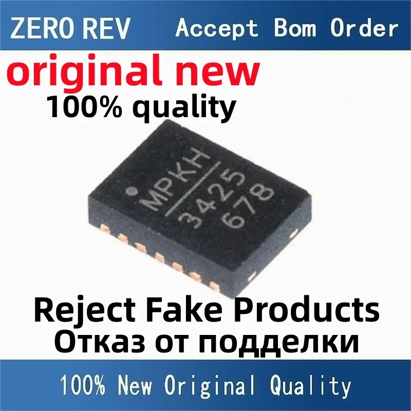 

5Pcs 100% New MP3425DL-LF-Z 3425 MP2326GD-Z AQV MP3423GG-Z DA QFN14 original chips ic