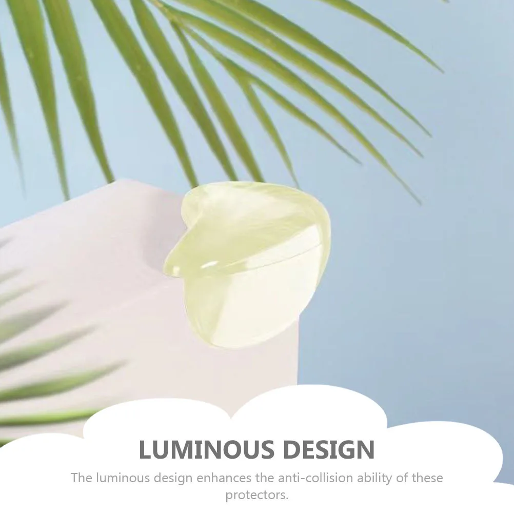 

10Pcs Luminous Corner Protectors Baby Proof Table Edge Guards Durable PVC Protective Corner Cushion Baby Proof Corners and Edges
