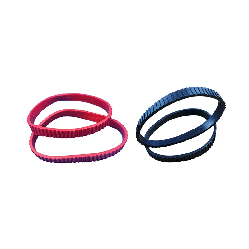 10PCS Mini Narrow One-Piece Endless Rubber Tracks Model 3mm Thickness 11mm Width RC Tank Track Pad DIY Handcrafted Accessories