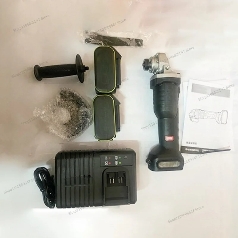 For WU806 Brushless Lithium Battery Angle Grinder, Small Waist Charging Grinder, Multifunctional Polishing Machine