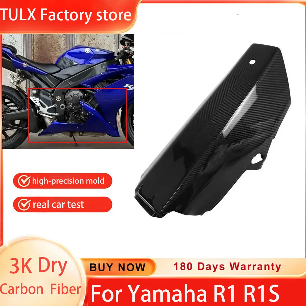 3k Carbon Fiber Race Belly Pan Lower Racing For YAMAHA YZF R1M YZFR1 R1 2020 2021 2022 2023 2024