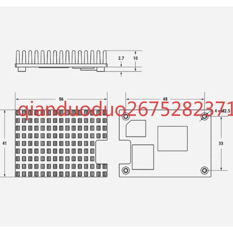 Suitable for CM5 Passive Cooler Computing Module 5