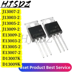 10 unids/lote Transistor 13007 E13007 E13007-2 J13007 producto original J13009-2 E13009 E13005 J13005 E13003 J13003-2 D13007K