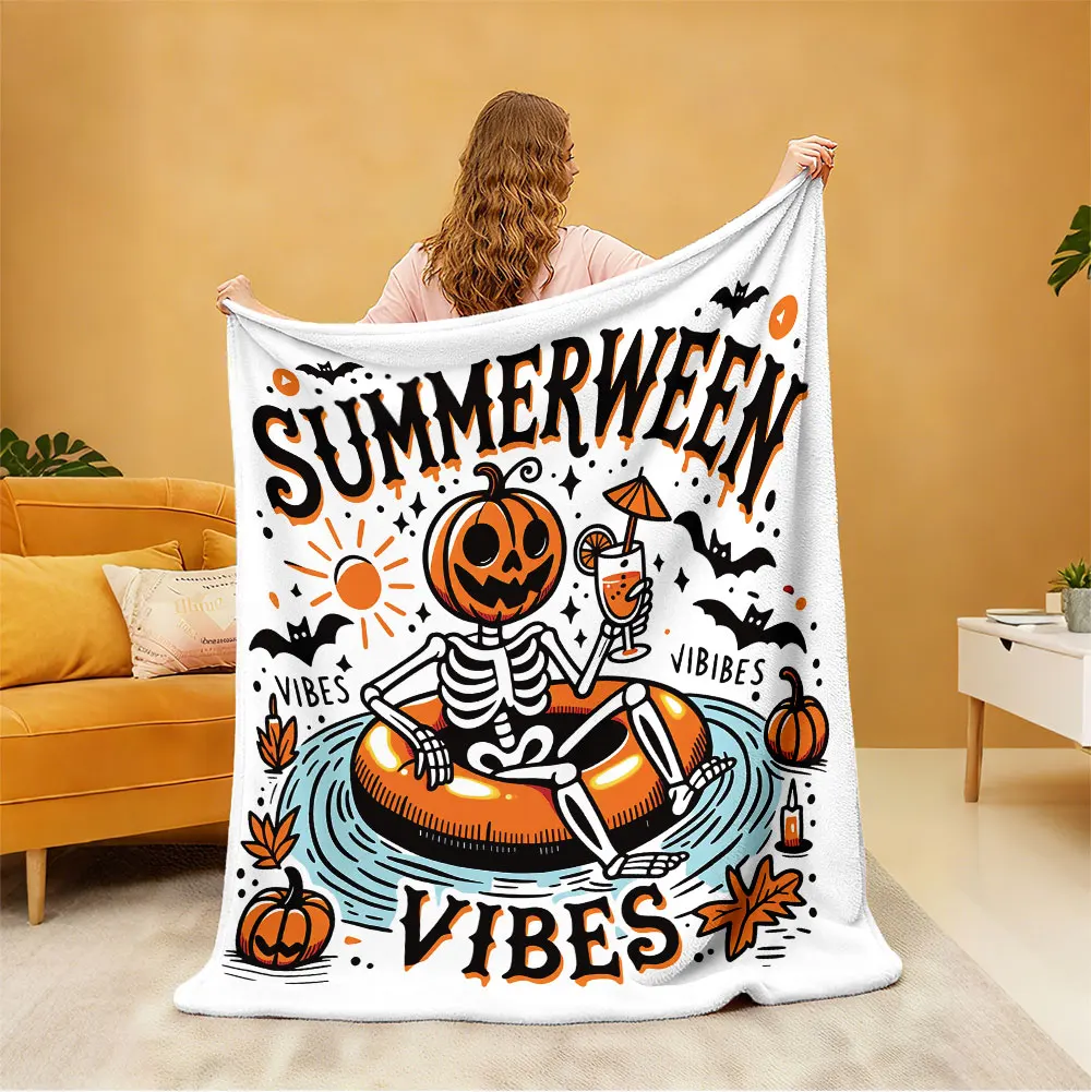 1pc pumpkin skull summer vacation 