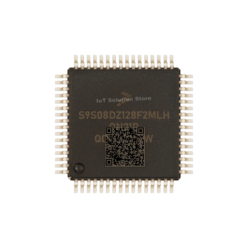 

S9S08DZ128F2MLH S08 8-bit MCU, 128KB Flash, 40MHz, -40/+125degC, Automotive Qualified, QFP 64