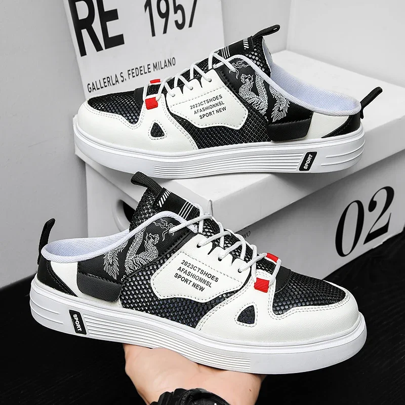 

Minimalist Air: Ultra-Light Board Shoes with Hidden Perforations – Effortless Cool men shoes