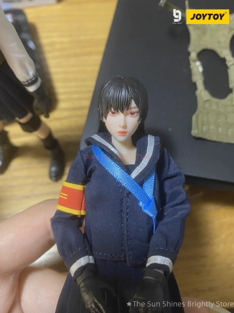 JOYTOU LEVEL9 Chaos Frontline Series Maple Leaf Tactical Team Trio Mobile Doll Maßstab 1:12 Handgefertigte Actionfigur zum Sammeln