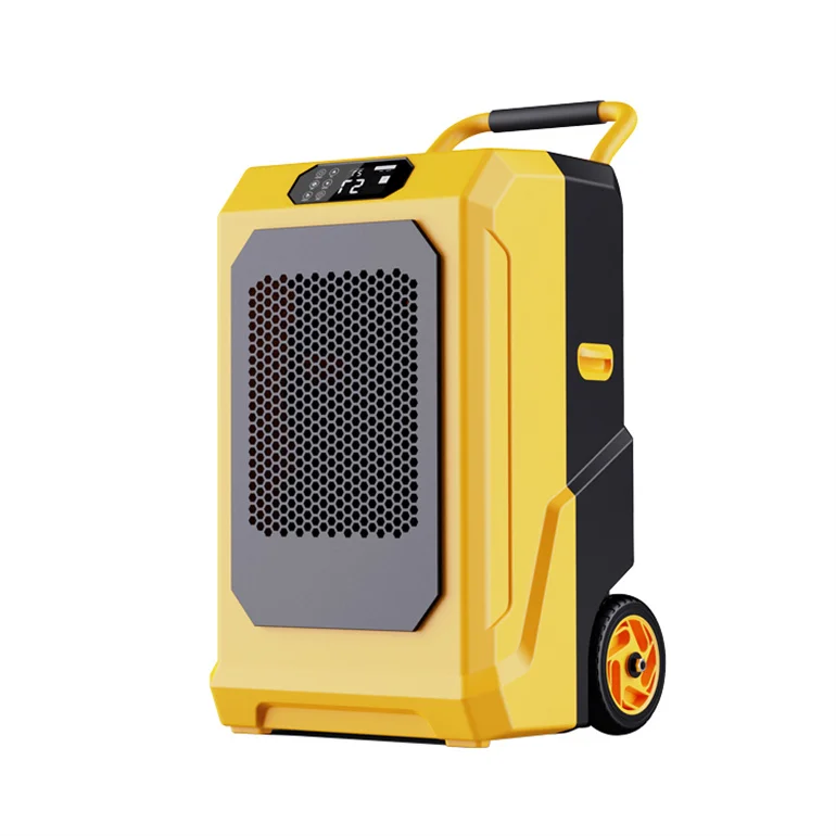 New Arrivals Handle Professional 90L/Day Indoor New Portable Industrial Dehumidifier