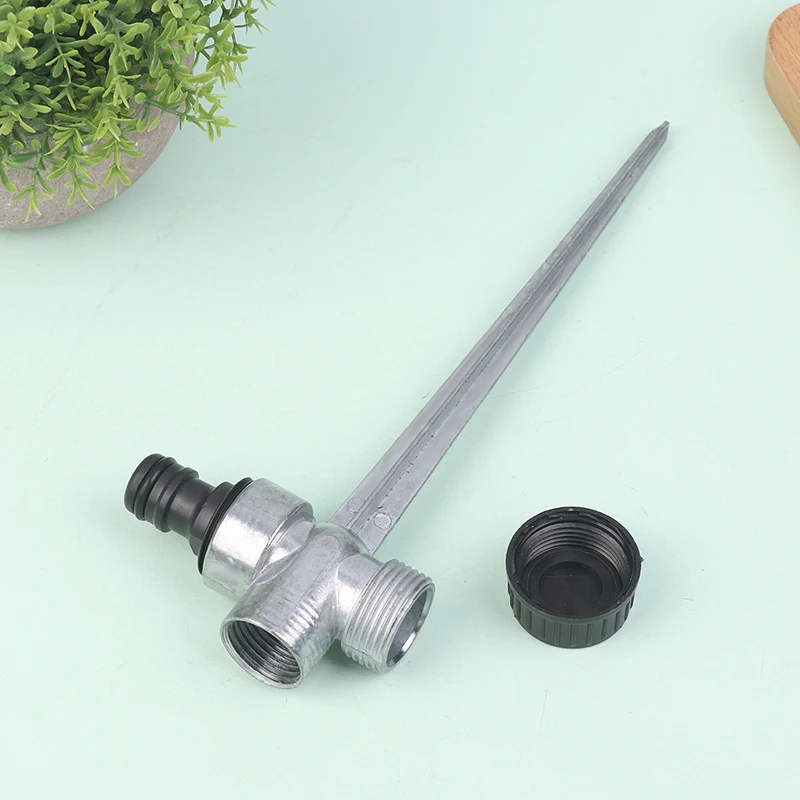 

1PC 1/2 Inch Metal Sprinkler Garden Watering Nozzle Lawn Sprinkler Lawn Irrigation Watering Spike For Lawn Garden Agriculture