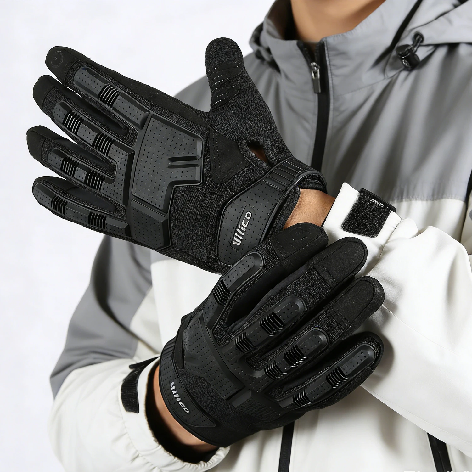 Outdoor Tactical Gloves Men Protective Shell Army Mittens Antiskid Workout Fitness Army Military Gloves For Women Hiking Gloves