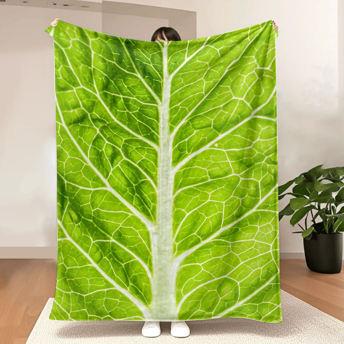Food-Sla-Decke, gemütliche, weiche, leichte Flanell-Überwurfdecke für Bett, Sofa, Reisen, die ganze Saison über