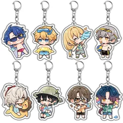Honkai: Star Rail Blade Dan Heng Sampo Koski Lynx Jing Yuan Keychain Anime Game Figure Bag Accessories Pendant Car KeyRing Badge
