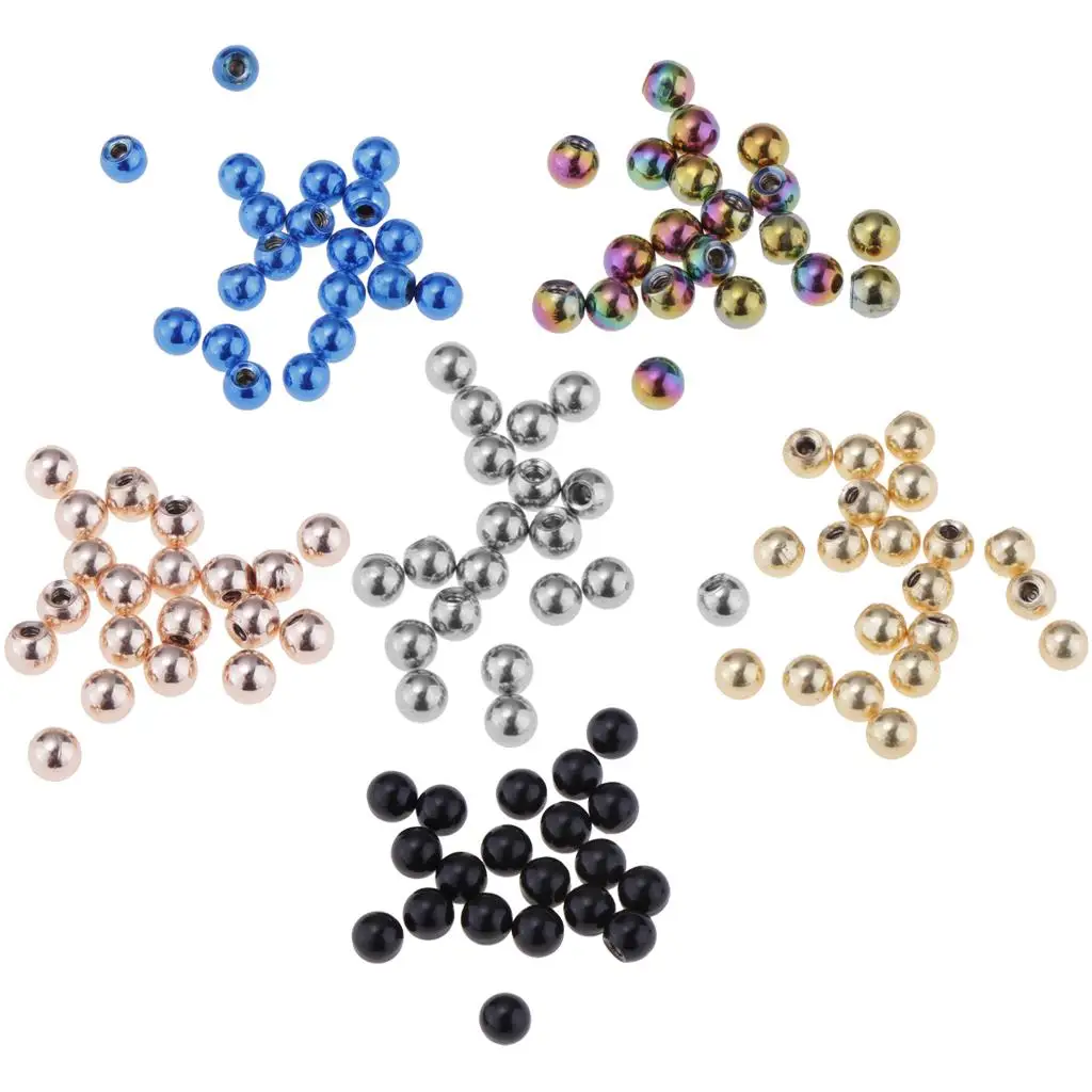 Steel Piercing Ball Round Replacements 20pcs Jewelry Accessories for Belly Nipple Tongue Ring