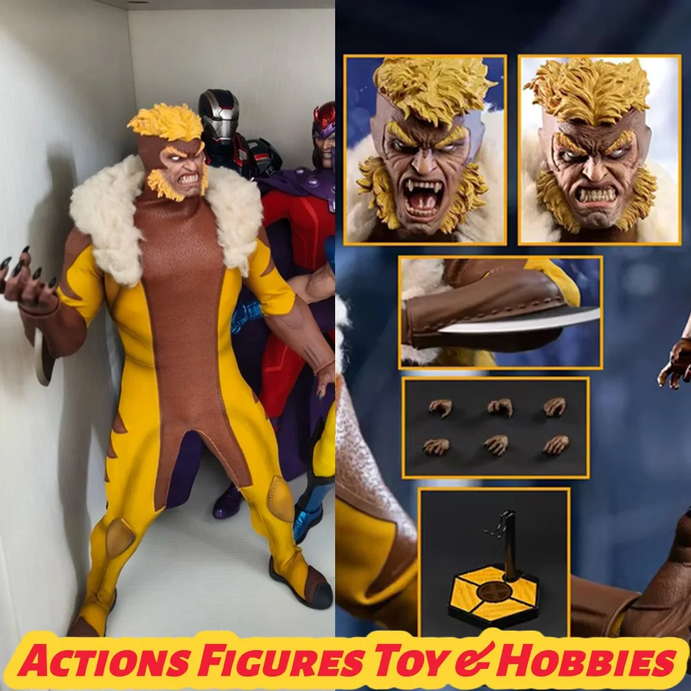 

In Stock Genuine Soosootoys SST085 The Creed Sabretooth 1/6 Action Figure12inch Full Set Collection Model Toys Gifts