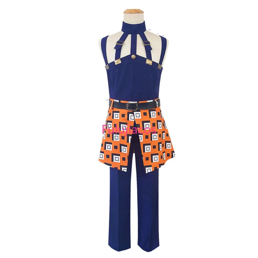 

Fulujiacos Ghirga Narancia Cosplay Costume Unisex Uniform