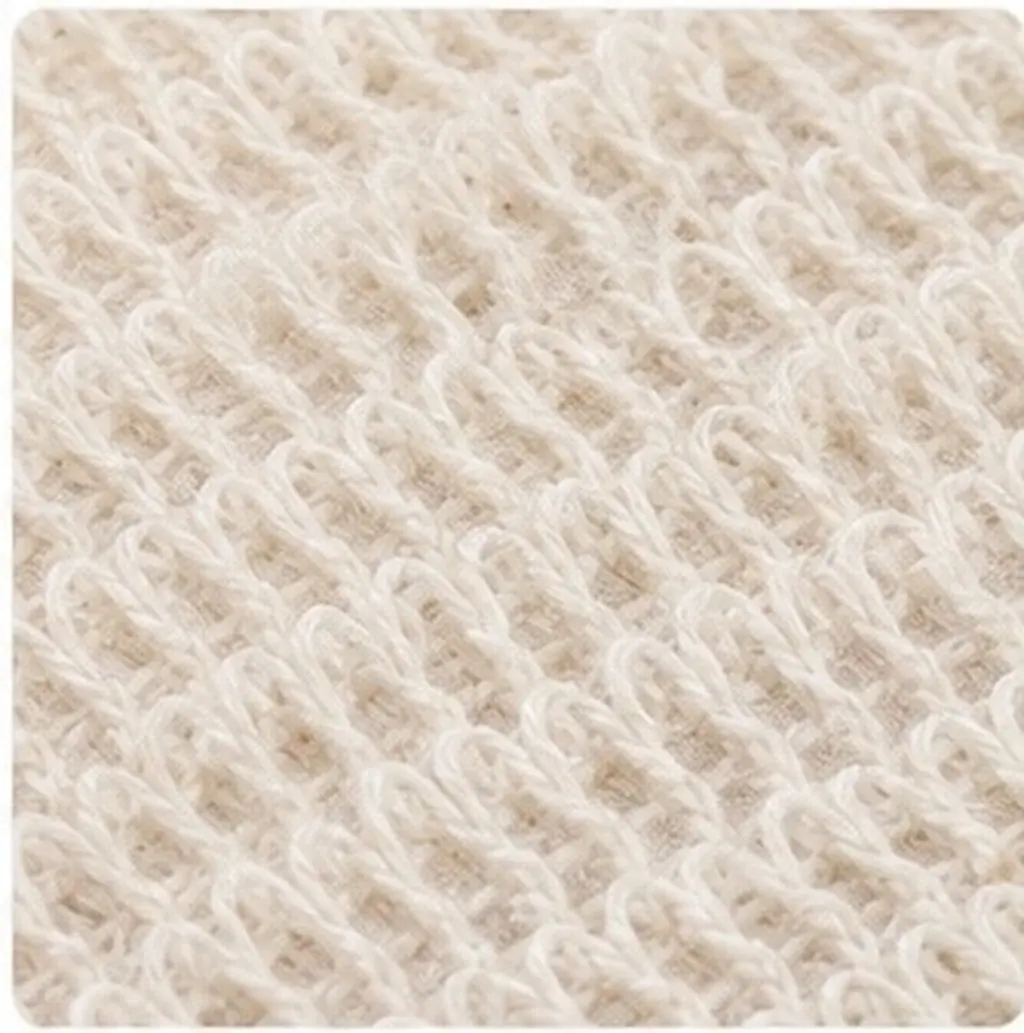 2Pcs Sisal Washcloth Double-Sided Bath Mitten Exfoliating Gloves Body Scrubbing Mitt Shower Cleaning Spa Gloves Dead Skin