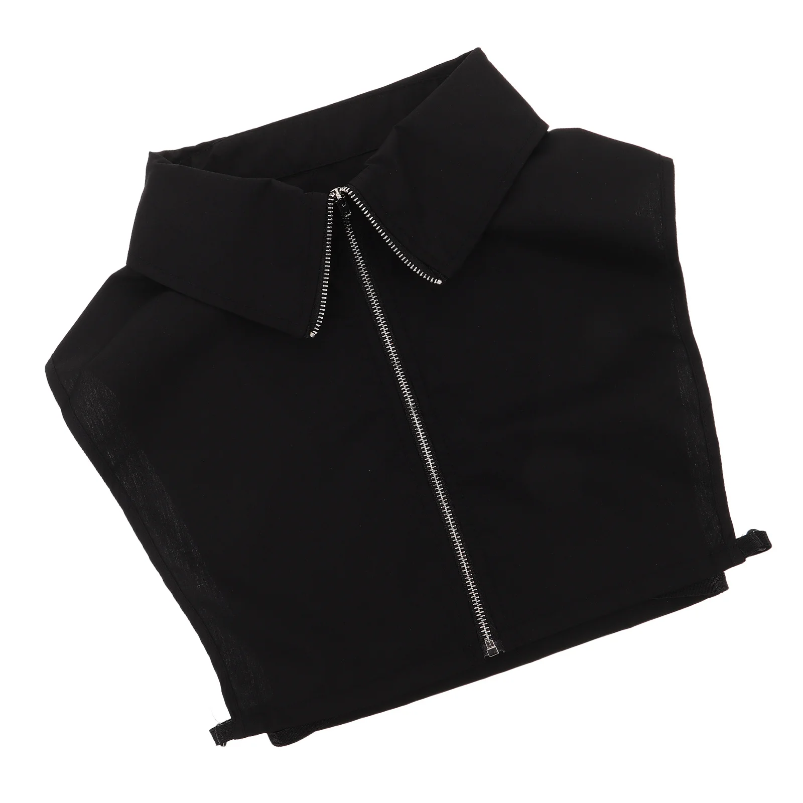 

Black Detachable Fake Collar For Women Lightweight Polyester Neck Fake Collar Insert For Office Party Sweatshirts Winter