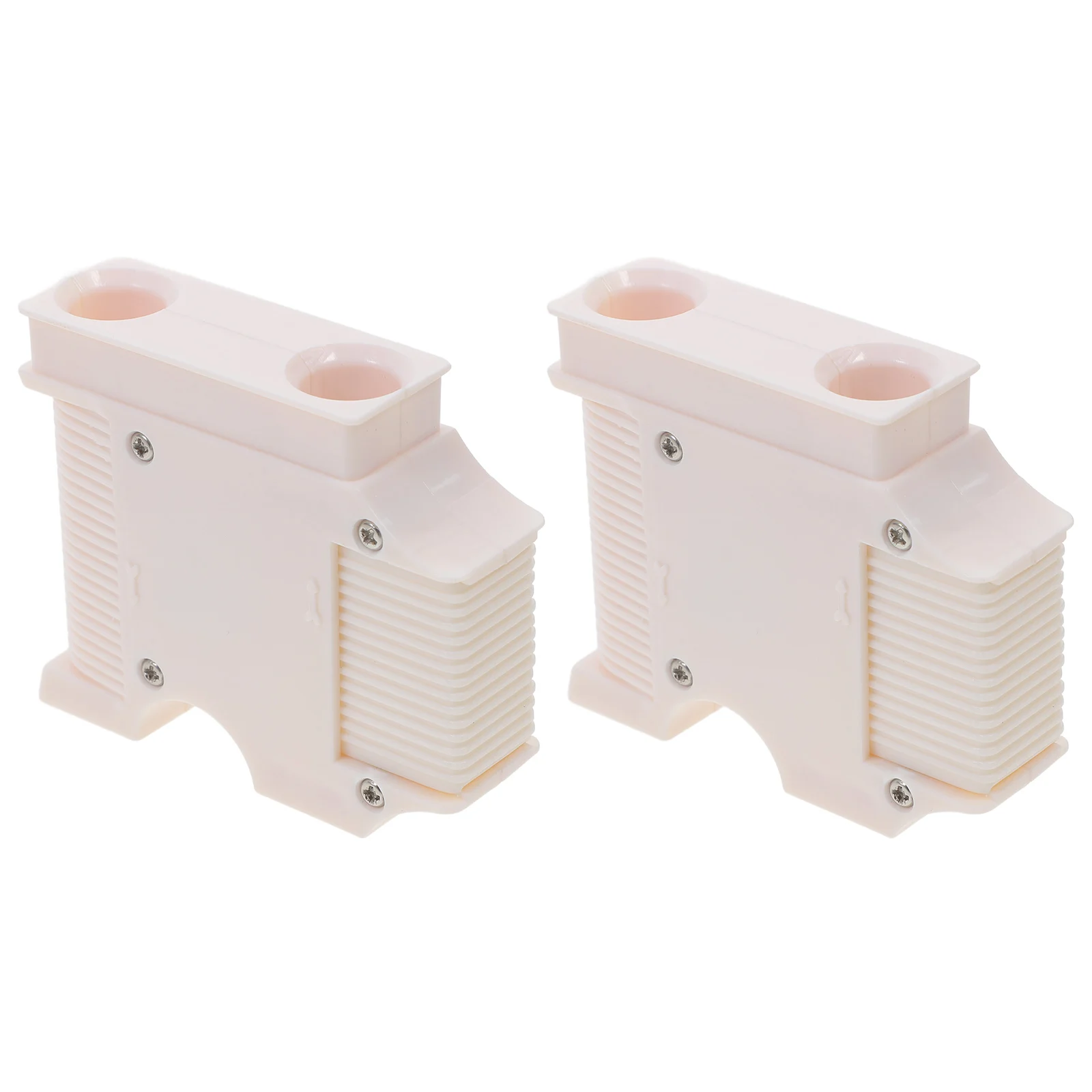 

2Pcs White Fenders Adjuster Hooks Fixers Durable ABS Boat Fending Pad Adjuster Marine Supplies Pad Hanger Easy Adjustment