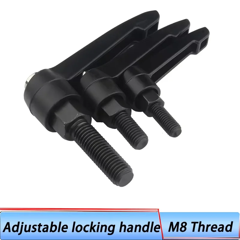 Adjustable Locking Handle M8 Thread 7 Shape Screw for CNC Quick Positioning Handle