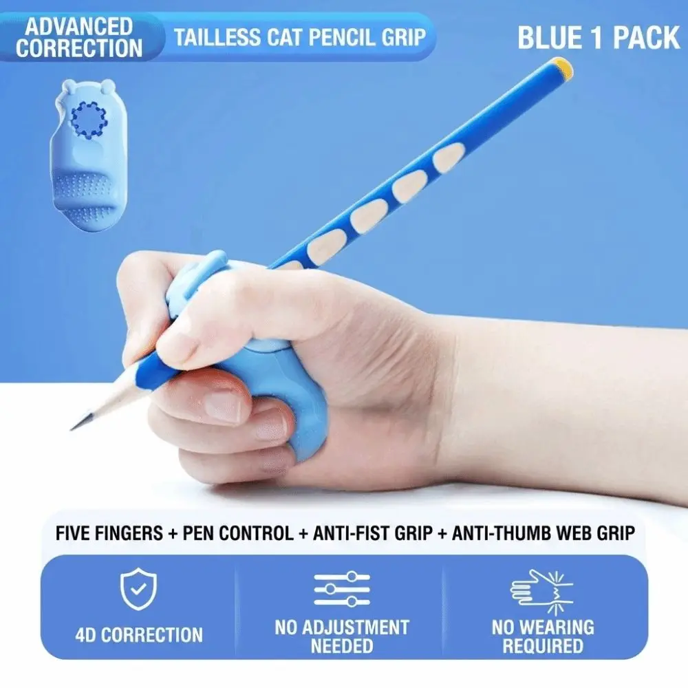 Correct Hook Wrist Posture Pencil Grips Learning Aid Comfortable Wrist Posture Corrector Convenient