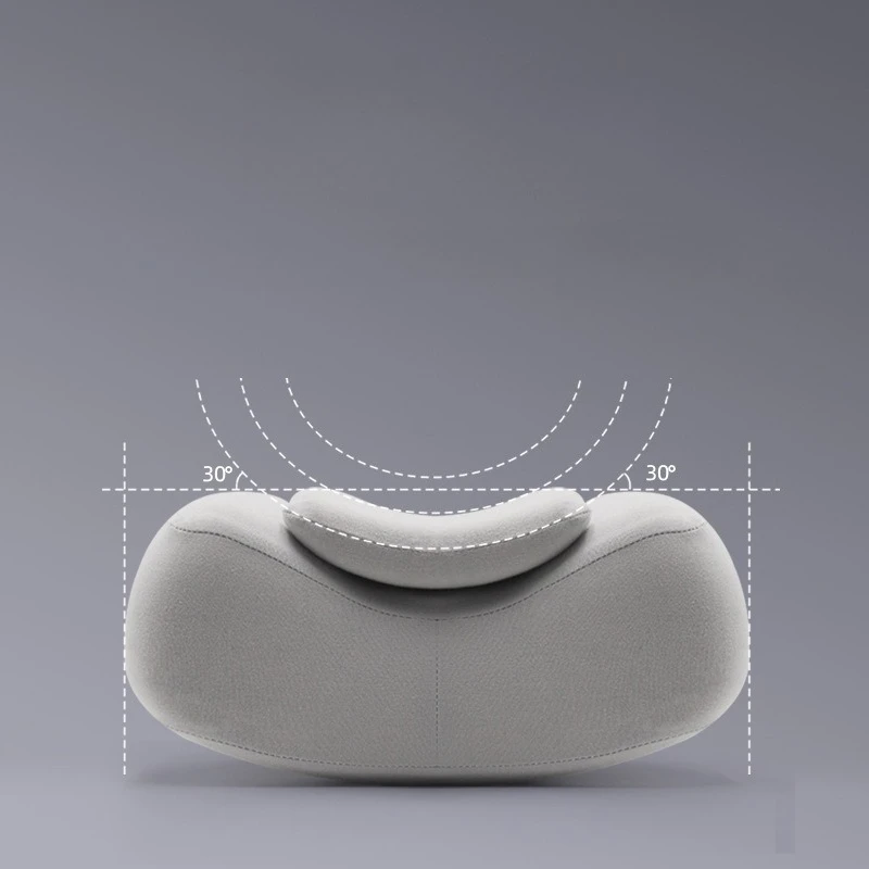 Pair of Car Neck Head Pillows Soft Inner Core Cervical Support Cushions Universal for All Seasons Vehicle Seat Travel Driving