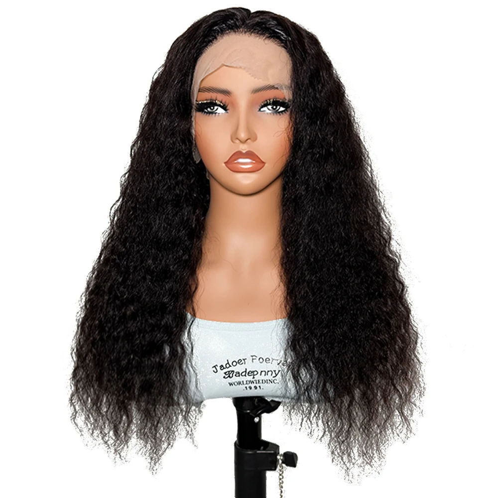 

Natural Wave Wet And Wavy Human Hair Wigs Black Lace Frontal Human Hair Wigs 13x6 HD Super Colored Wigs Brazilian Human Hair