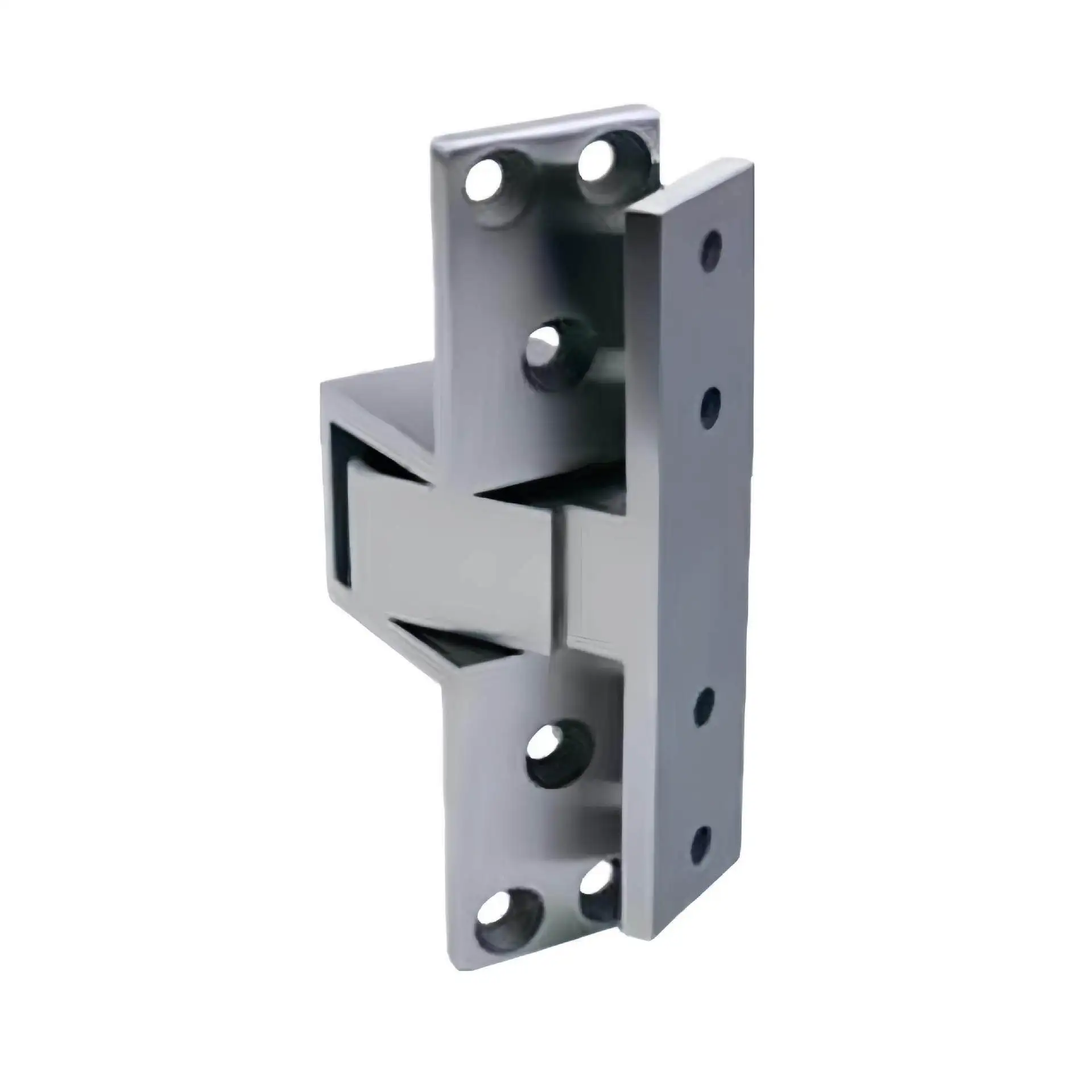Hidden Pocket Hinge Stainless Steel Casting Brushed Finish Concealed Invisible Door Closer Full Mortise Wooden Metal Frame Insta