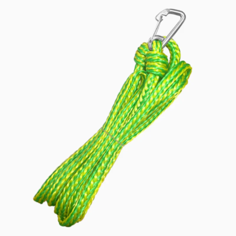 

ISURE MARINE Green Dock Rope Nylon Rope 7Ft/12Ft Outdoor Binding Rope Wear Resistant Ship Yacht RV Hardware Accessories