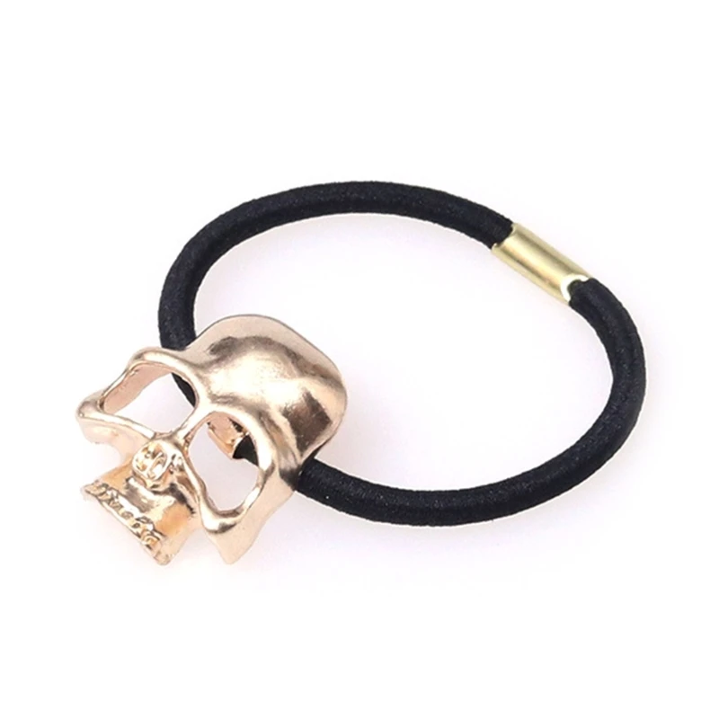 Skull Scrunchies Skull Hair Tie Skull Elastic Bands Halloween