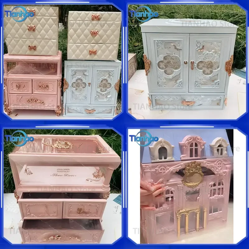 Shell Pearl Storage Box for Sweetheart Bear Gift Box Strawberry Cupid Butterfly Cloud Shoulder Midsummer Night Box