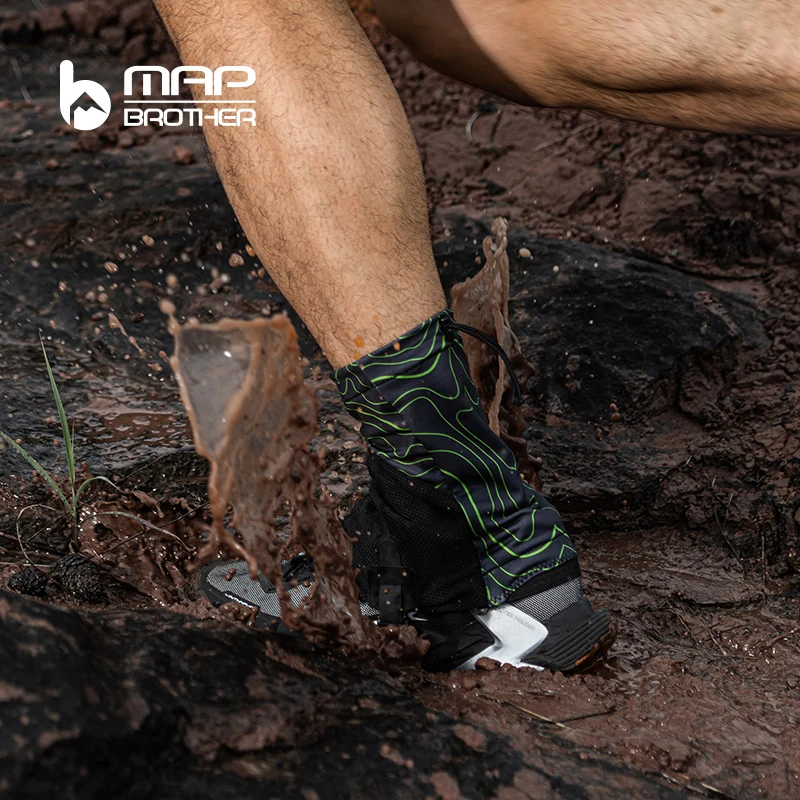 Outdoor Trail Running Gaiters Sportowe pokrowce na buty Ochronne pokrowce na buty do biegania w terenie Maraton Piesze wycieczki