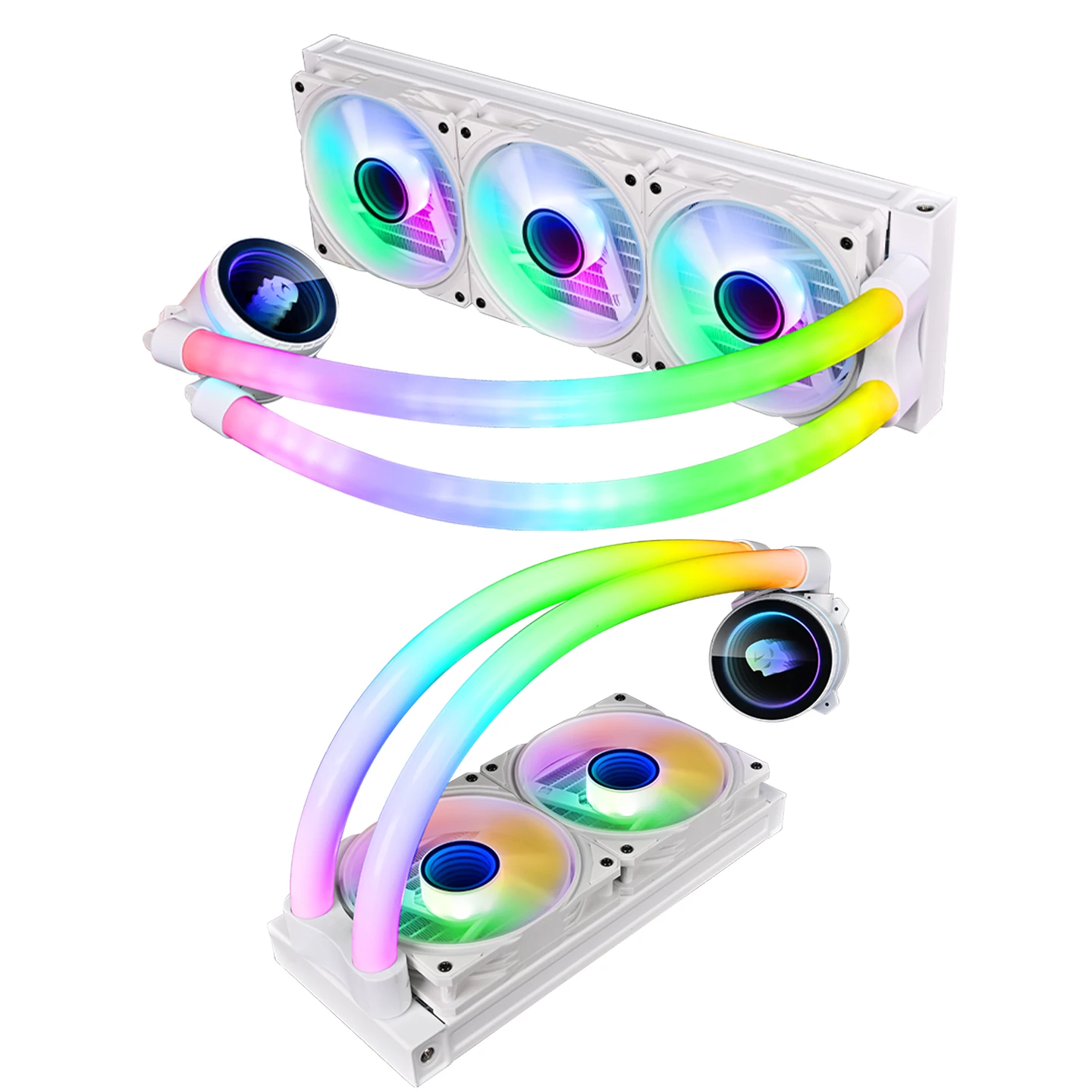 WJCOOLMAN CPU Water Cooler With ARGB Fan All In One CPU Liquid Cooling 240mm/360mm ARGB Water-Cooled Radiator