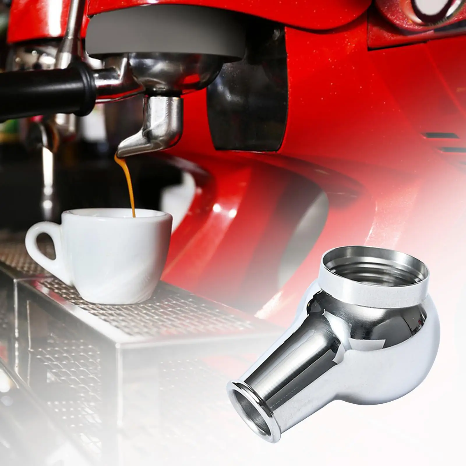 Boquilla semiautomática para máquina de café, boquilla de vapor de espuma de leche para cafetera de 58mm