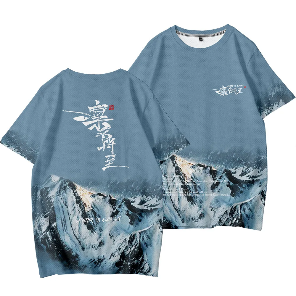 Winter is Coming 3D Print T Shirt Men Women Harajuku Funny T-shirt Graphic Tees Cosplay Custume