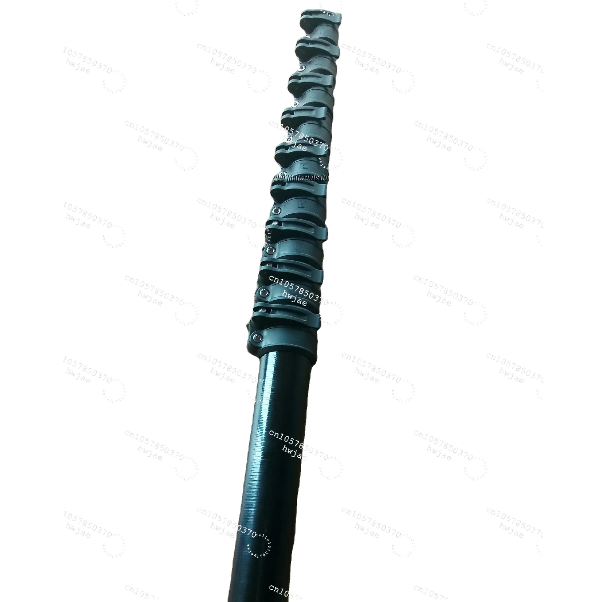 customize 12m 15m 18m 20m 25 Meters Carbon Fiber Telescopic Poles/CNER 13 Meters 40ft 30ft window cleaning pole Anti Spin