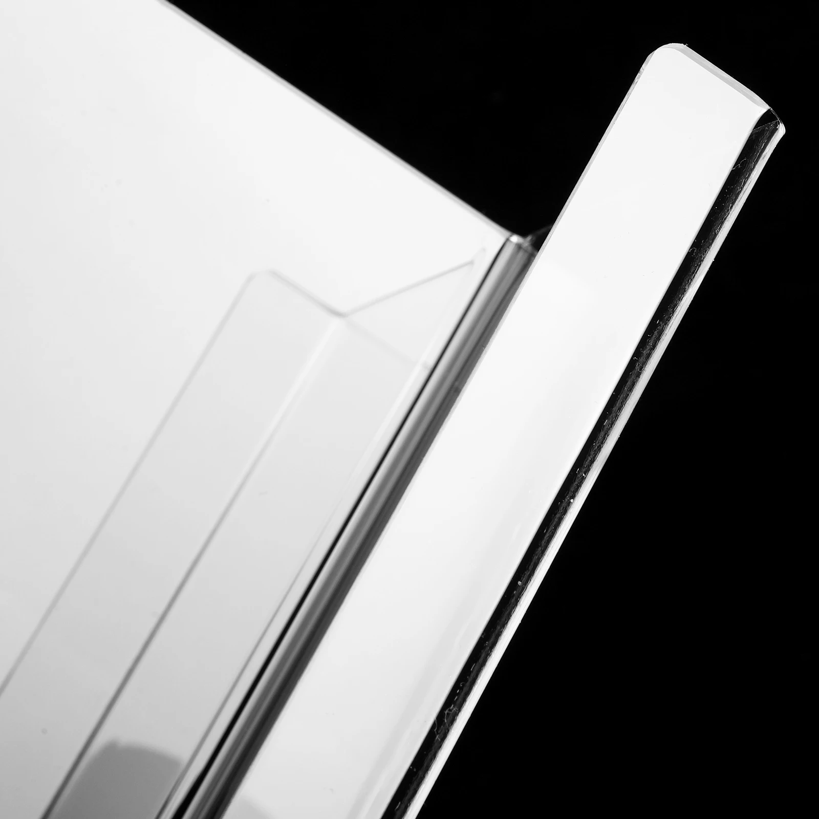 

Book Establishment Bookends Clear Magazine Stand Bookshelves Display Holder Adjustable Baby