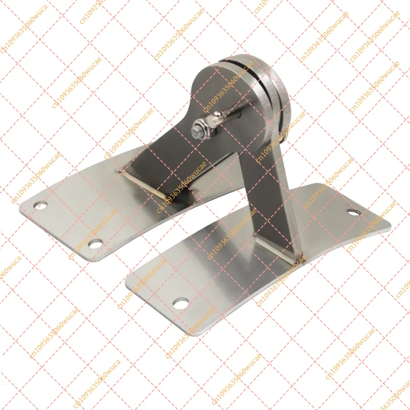304 Stainless Steel BBQ Grill Cover Folding Hinges for Smoker Kettle Outdoor Grill