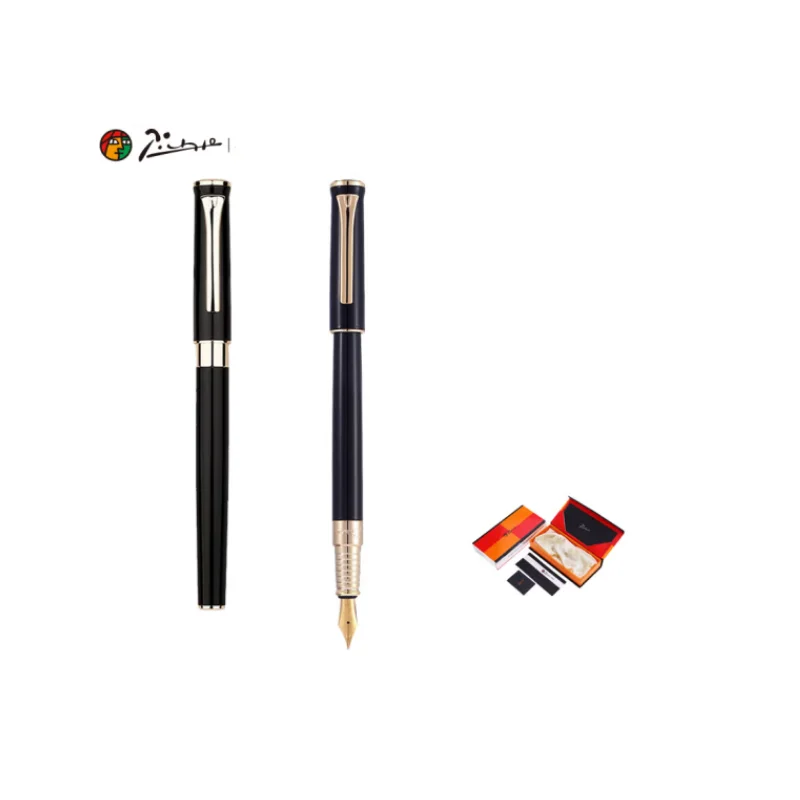 

1Pcs Pimio 988 Black White Red Pen 0.5mm Ink Gift Box Set School Student Supplies Stationery