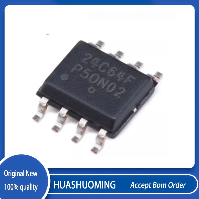 10Pcs/Lot  CAT24C64WI-GT3  CAT24C64WI-G  CAT24C64WI  CAT24C64  24C64F  SOP-8