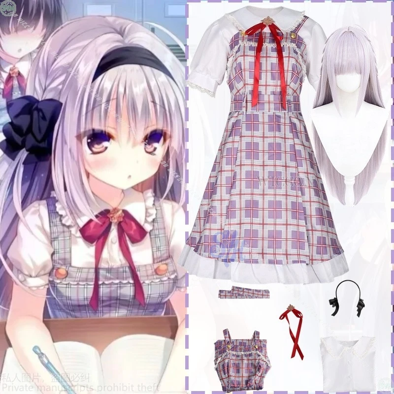 Honjyou Manami Galgame Manakashi No Yuri Wa Akaku Somar Cosplay Anime Traje Kawaii JK Uniforme Escolar Vestido Adorável Halloween