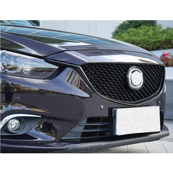 FOR ABS Front Bumper Grill Mazda 6 Separator 2014 2015 2016 Mazda6 M6 Decorative Cover Black Accessories Racing Grills Body Kit