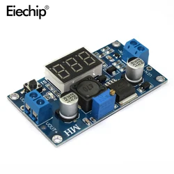 DC Buck Step Down Module LM2596 DC-DC 4.0~40V to 1.25-37V Adjustable Voltage Regulator With LED Voltmeter DC-DC 2A Circuit Board